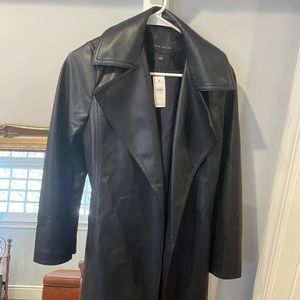 Black Leather Coat